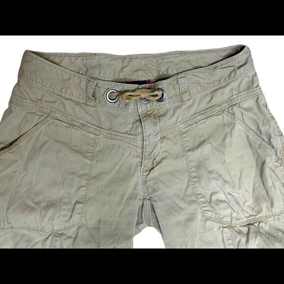 THE NORTH FACE khaki hiking Bermuda shorts size 4 - Picture 4 of 13